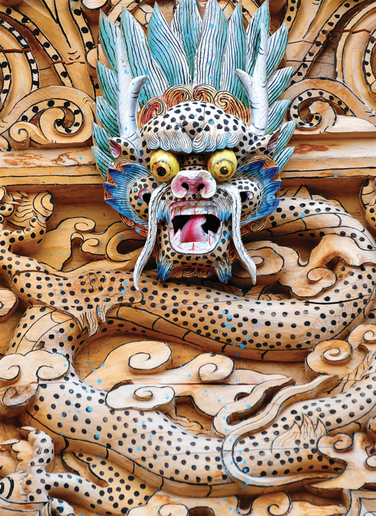 Greeting Cards - Tibetan Woodcarving