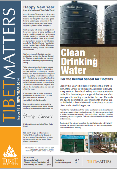 Tibet Matters – Happy New Year