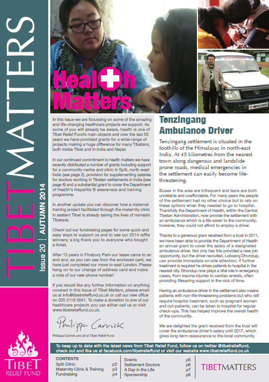 Tibet Matters - Issue 20
