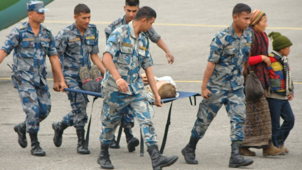Patient taken away