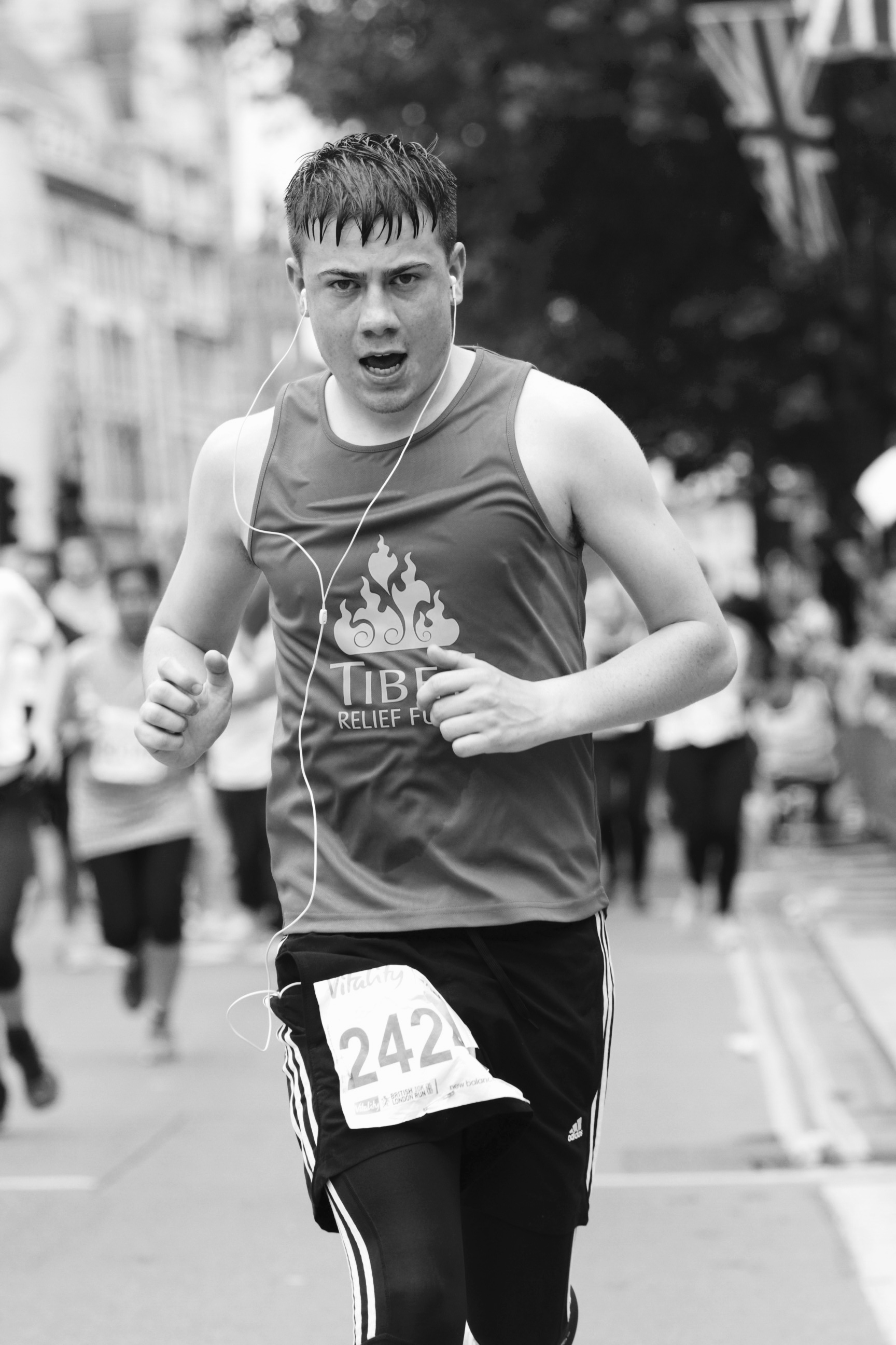 Kit running a tremendous race for us