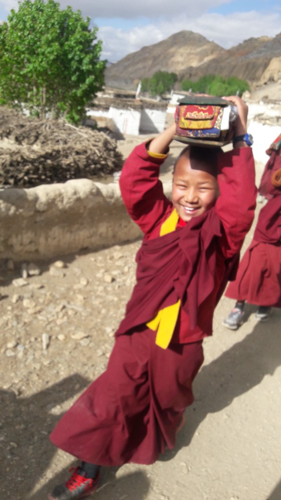 Our young monks on an incredible journey