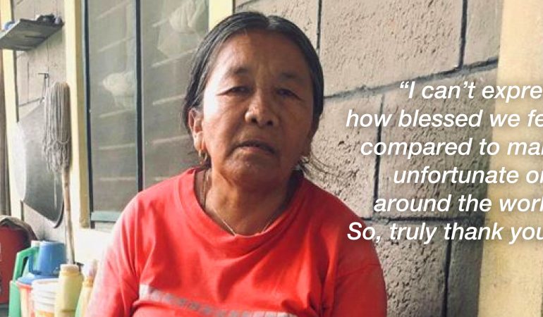 Update from Lodrik settlements in Pokhara, Nepal